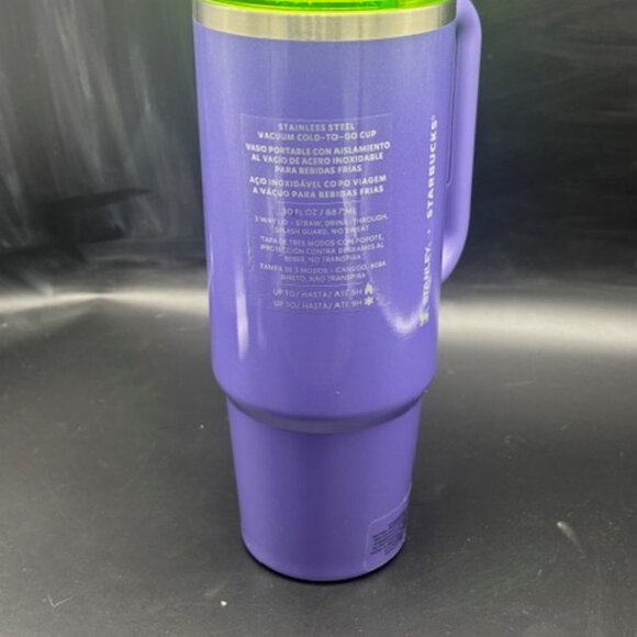 Stanley x Starbucks Mexico 2025 Jacaranda 30oz Tumbler - Picture 4 of 6